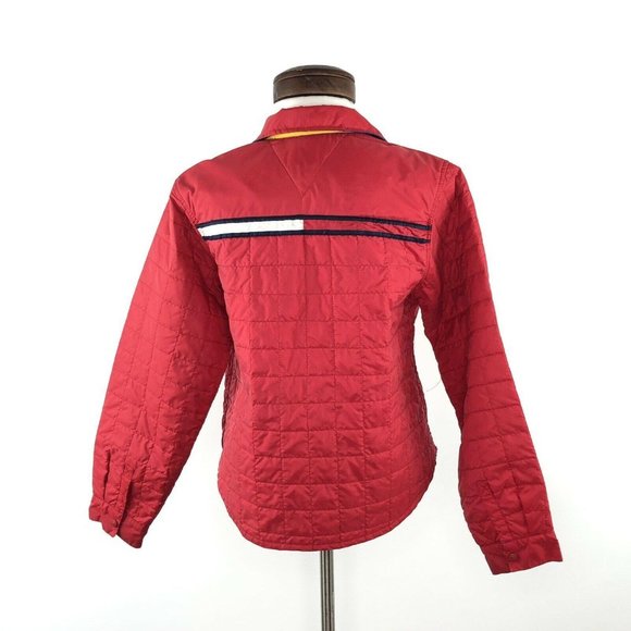 Tommy Hilfiger Vtg 90s Tommy Girl Red Quilted Box - Picture 4 of 10